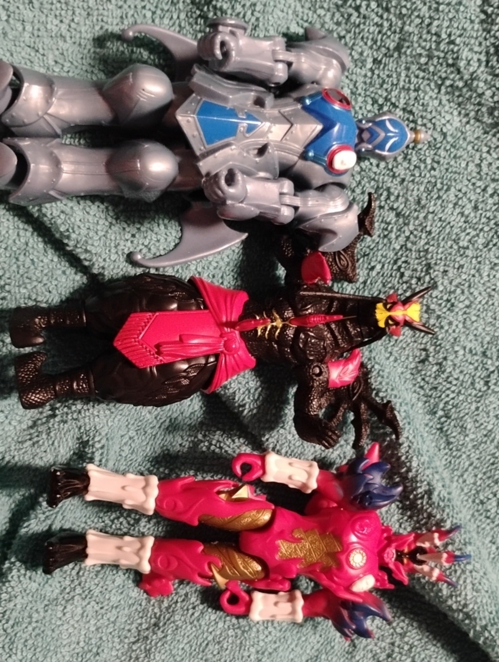 Bandai Power Rangers Dino Super Charge Villains Lot of 3 - Wrench, Doomwing, Sin